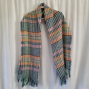 Echo Herringone Scarf Wrap Multivolor 72×21